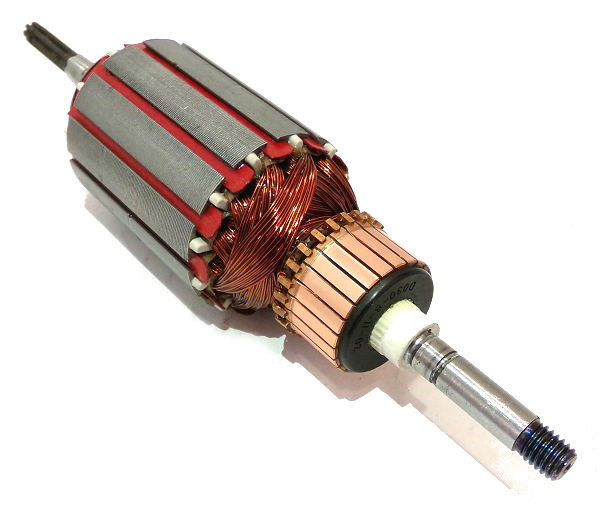 Якір тримера Powertec РТ2855, Зеніт ЗТС1400, Темп 1500, Sturm GT3514 — rotorua.com.ua