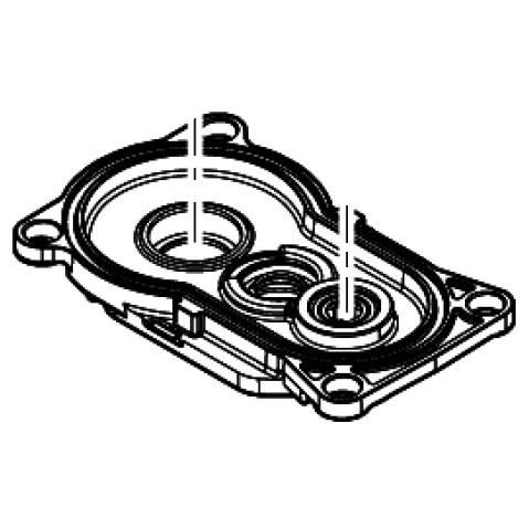 Корпус редуктора нижний перфоратора Makita HR3001C фото 1 &mdash; rotorua.com.ua