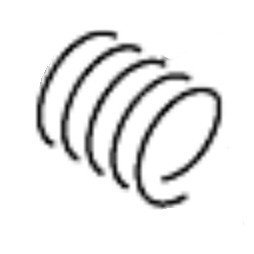 Пружина стиснення 18 Makita 1901, 1923H, BKP180, KP0800 фото 1 &mdash; rotorua.com.ua