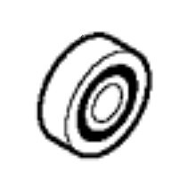 Подшипник шариковый 608VV 8х22х7 мм фото 1 &mdash; rotorua.com.ua