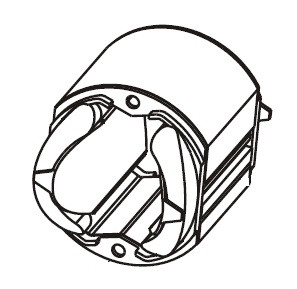 Статор стрічкової шліфмашини Sparky MBS 976, MBS 976E фото 1 — rotorua.com.ua