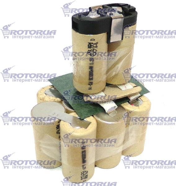 Акумулятор шуруповерта 14.4 V (прямий) 2 контакти — rotorua.com.ua