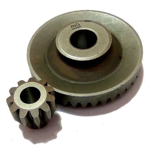 Шестерні конічна пара болгарки Bosch 7-125 аналог — rotorua.com.ua