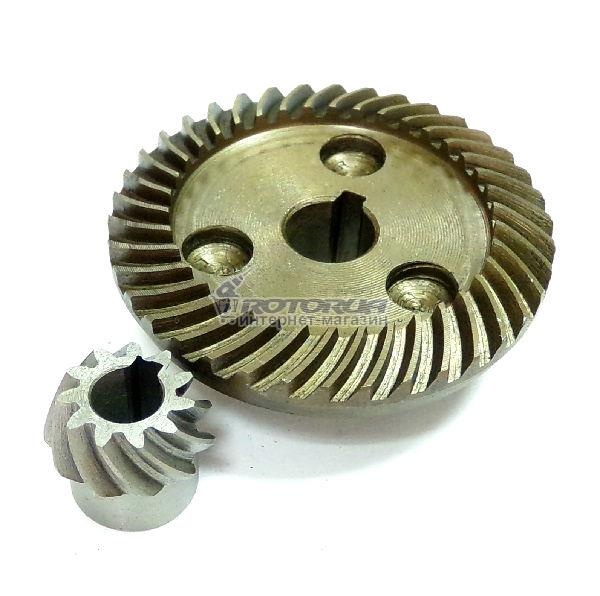 Шестерні конічна пара болгарки 125 (7мм) Vorskla ПМЗ0,9-125B — rotorua.com.ua