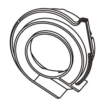 Обтекатель двигателя Sparky MBS 976, MBS 976E фото 1 — rotorua.com.ua