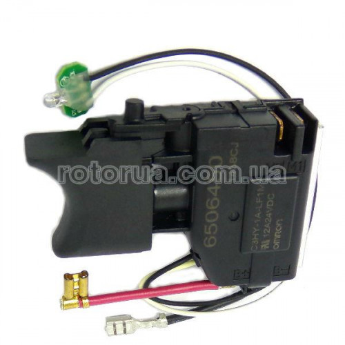 Кнопка C3HW-3A-LF1M аккумуляторного шуруповерта Makita DF030D, DF330D фото 1 — rotorua.com.ua