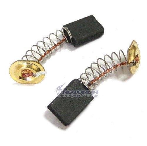 Вугільні графітні щітки 5х11 п'ятак фото 1 — rotorua.com.ua