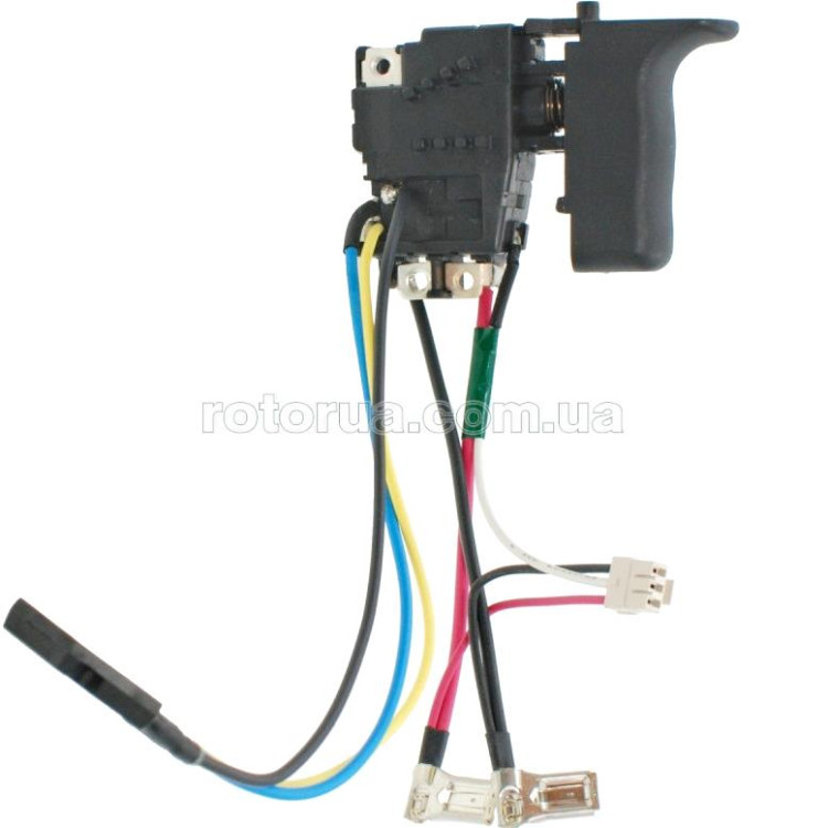 Кнопка TG553FSB-6 аккумуляторного перфоратора Makita BHR162, BHR202 &mdash; rotorua.com.ua