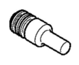 Бойок перфоратора Makita HR4001C малий фото 1 — rotorua.com.ua