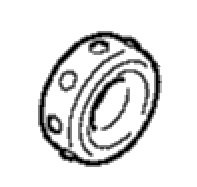 Кільце гумове 17 перфоратора Makita HR4001C фото 1 — rotorua.com.ua