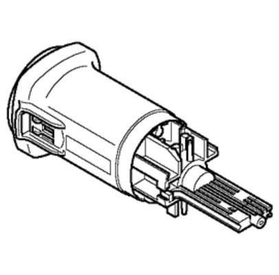 Корпус двигателя болгарки Makita 9562CVR, шлифмашины BO6040 фото 1 &mdash; rotorua.com.ua