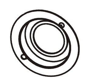 Кришка підшипника шліфмашини Sparky MBS 976, MBS 976E фото 1 — rotorua.com.ua