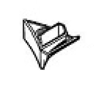 Комбінована пластина права газонокосарки Makita ELM3720 фото 1 &mdash; rotorua.com.ua