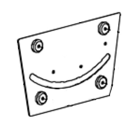 Направляющая плита пилы Makita MLT100, MLT100N — rotorua.com.ua