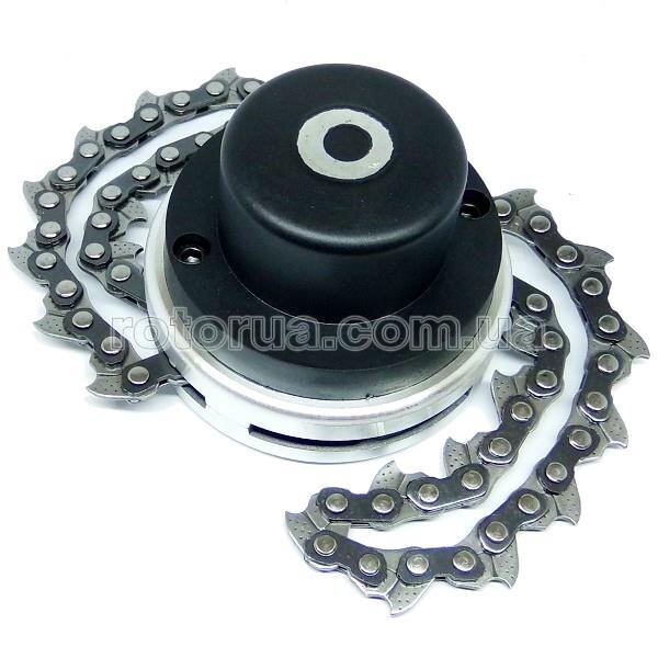 Косильная головка триммера с цепью &mdash; rotorua.com.ua