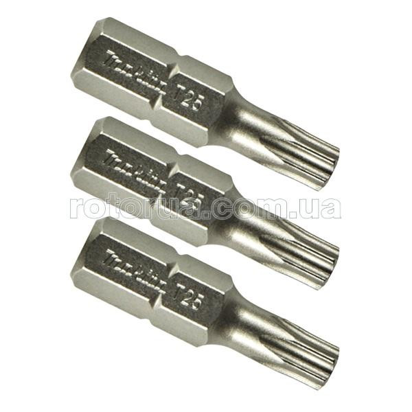 Бита T25x25 мм Makita 3 шт &mdash; rotorua.com.ua