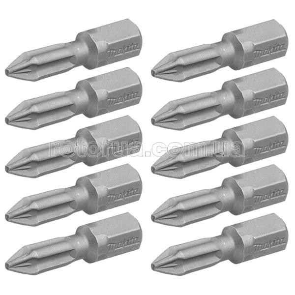 Бита PZ2х25 мм Makita 10 шт &mdash; rotorua.com.ua