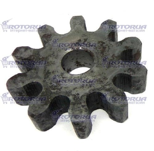 Шестерня бетономешалки D15х65 H14,5 Z10 фото 1 — rotorua.com.ua