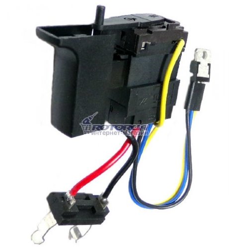 Кнопка аккумуляторного шуруповерта Einhell BAS 18, Vorskla ПМЗ 18+1Н, Ferm FAS-1800K2 фото 1 — rotorua.com.ua