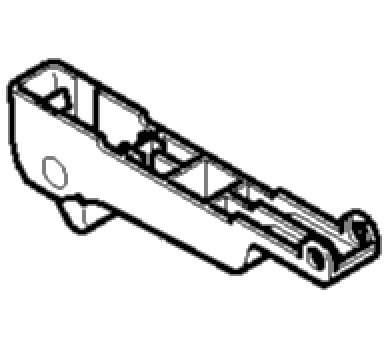Клавиша кнопки болгарки Makita GA7010C, GA9010C фото 1 &mdash; rotorua.com.ua