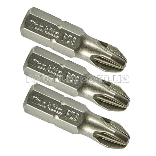 Бита PZ3x25 мм Makita 3 шт &mdash; rotorua.com.ua