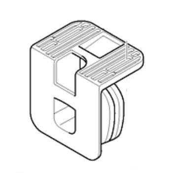 Напрямний башмак фрезера Makita 3708, 3708F, 3710 фото 1 — rotorua.com.ua