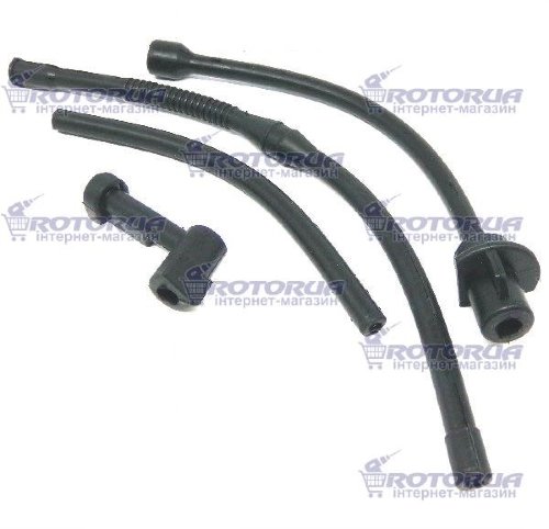 Шланг масляний, паливний бензопили 4500 комплект фото 1 — rotorua.com.ua