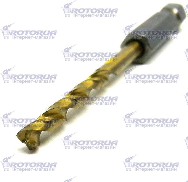 Сверло по металлу Makita HSS-TiN шестигранник 3.3 мм — rotorua.com.ua