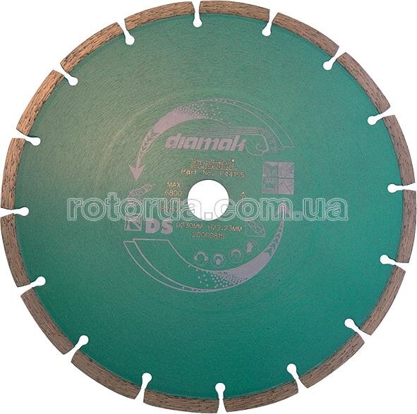 Алмазный диск по бетону Makita 115x7x22,23 Diamak P-34665 — rotorua.com.ua