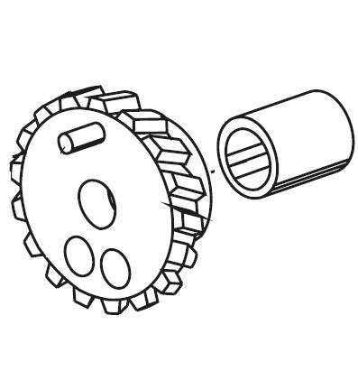 Шестерня эксцентрик лобзика Sparky FSPE 80, FSPE 81, FSPE 110 HD — rotorua.com.ua