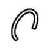 Пружинне кільце 31 перфоратора Makita HR4001C фото 1 — rotorua.com.ua