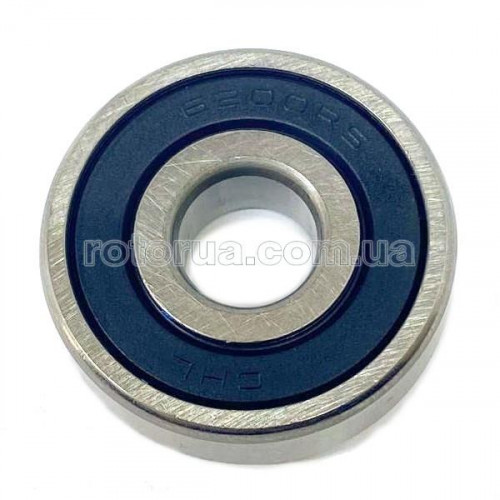 Подшипник шариковый 6200RS 10х30х9 мм фото 1 — rotorua.com.ua