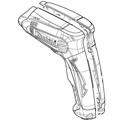 Корпус сетевого шуруповерта Makita TD0100 фото 1 &mdash; rotorua.com.ua