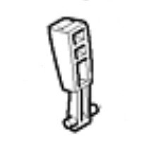 Рычаг переключателя перфоратора Makita HM1303, HM1303B, HR2400 фото 1 &mdash; rotorua.com.ua