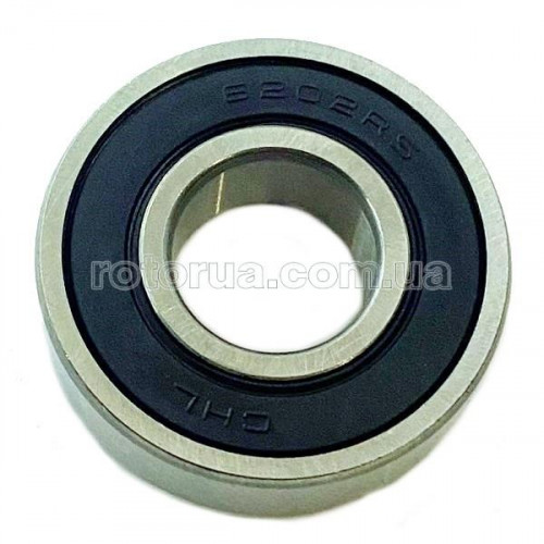Підшипник кульковий 6202 RS 15х35х11 мм фото 1 — rotorua.com.ua