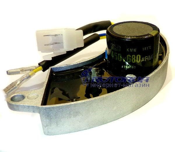 AVR автоматический регулятор напряжения генератора 188F 450 В 680 мкФ алюминий &mdash; rotorua.com.ua