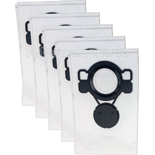 Фільтр-мішок повстяний для пилососу Makita VC2012L, VC2512L, VC3011L, 446L, VC2000L 5 шт фото 1 — rotorua.com.ua