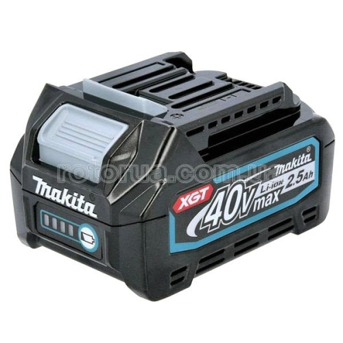 Акумулятор шуруповерта Makita 36-40 V 2,5 А/год BL4025 Li-ion XGT фото 1 &mdash; rotorua.com.ua