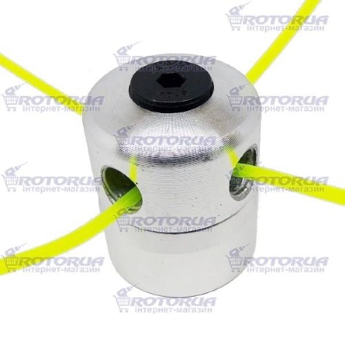 Косильная головка триммера универсальная алюминиевая 1102 фото 1 — rotorua.com.ua