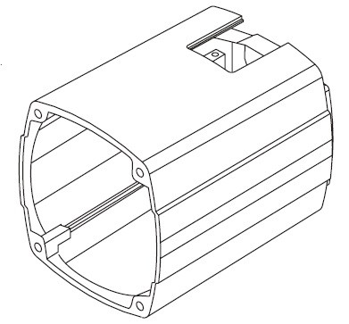 Корпус двигателя болгарки Sparky M 902, M 902A фото 1 — rotorua.com.ua