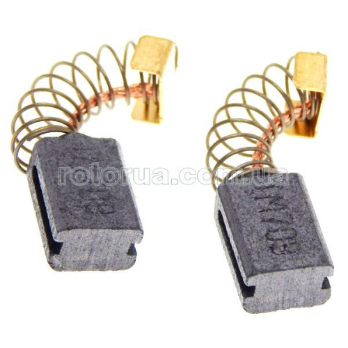 Угольные графитные щетки 7х10 мм Makita UR3500 фото 1 — rotorua.com.ua