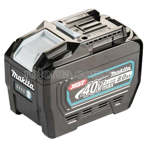 Акумулятор шуруповерта Makita 36-40 V 8 А/год BL4080F Li-ion XGT фото 1 &mdash; rotorua.com.ua