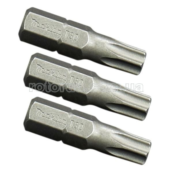 Бита T30x25 мм Makita 3 шт &mdash; rotorua.com.ua