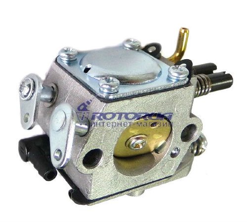 Карбюратор бензопилы 4500 5200 с подкачкой фото 1 — rotorua.com.ua