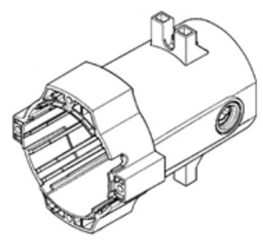 Корпус двигуна мінімийки Makita HW1200, HW1300 фото 1 — rotorua.com.ua