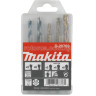 Набор сверл 1/4" по дереву и металлу HSS-TiN Makita 5-8 мм 5 шт фото 2 &mdash; rotorua.com.ua