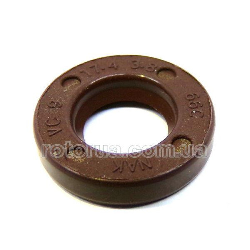 Сальник 9х17,4х3,8 мм перфоратора Makita HR2470, HR2800, HR2810 фото 1 — rotorua.com.ua