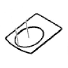 Фронтальна плита рубанка Makita KP0810, KP0810C фото 1 — rotorua.com.ua