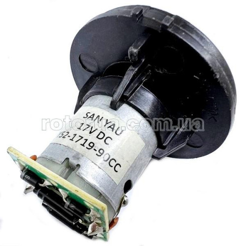 Двигатель строительного фена 17 V в сборе с платой фото 1 &mdash; rotorua.com.ua