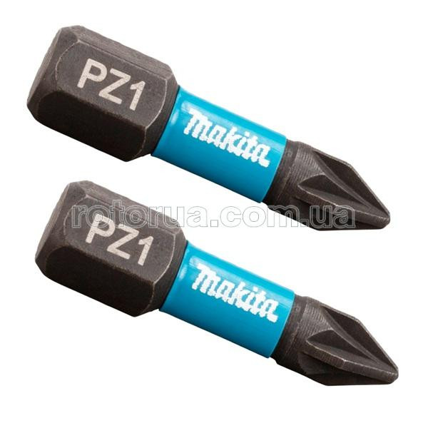 Ударная бита PZ1х25 Impact Black Makita 2 шт &mdash; rotorua.com.ua